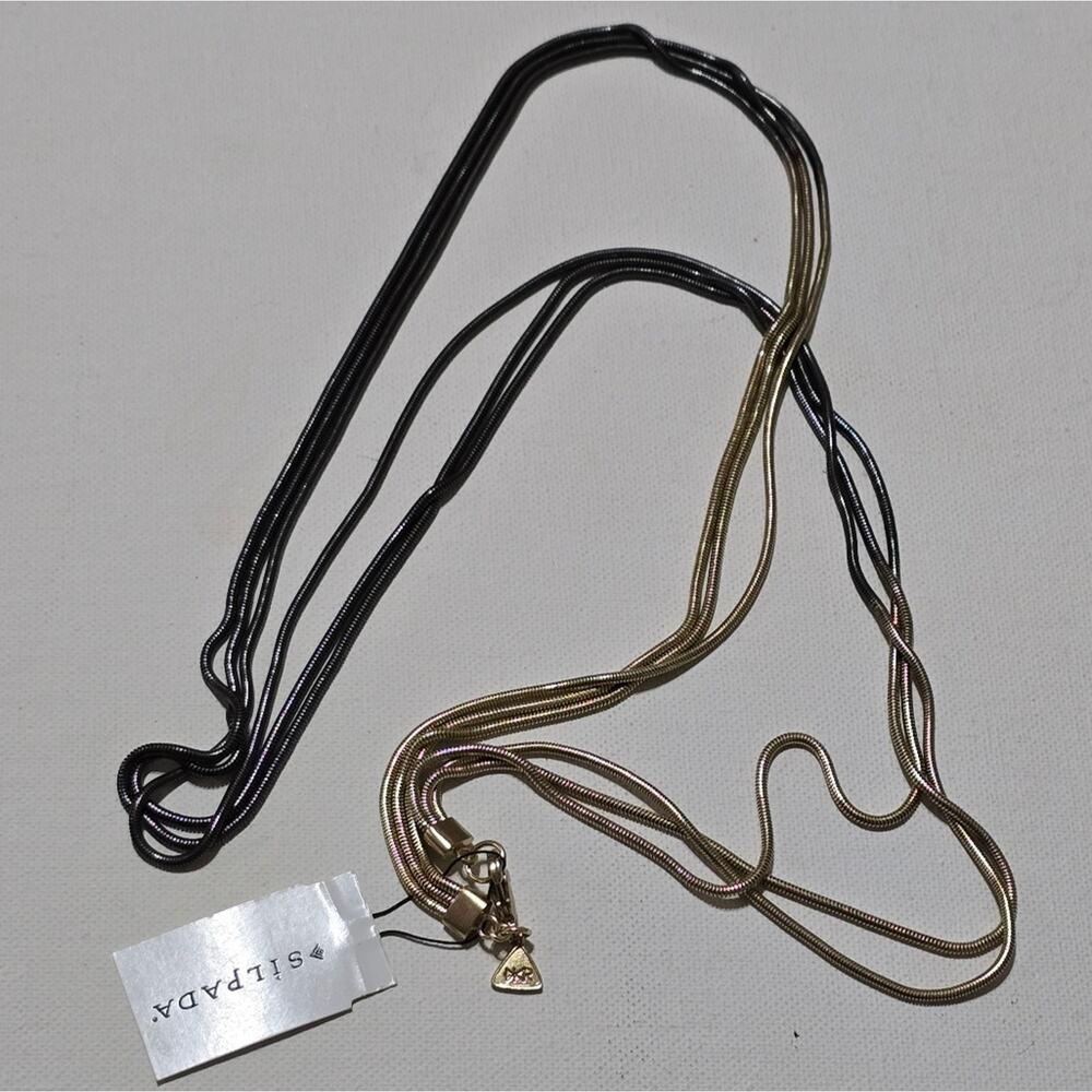 SILPADA Ombré Waterfall Liquid Long Necklace New!